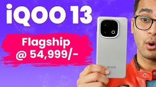 iQOO 13 First Look: Most Affordable Android Flagship at Rs 54,999 