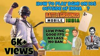 HOW TO PLAY BGMI ON IOS(IPHONE/IPAD) OUTSIDE OF INDIA #2 | Call me professor |  #callmeprofessor