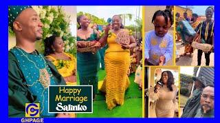 Congrats !! Videos Of Salinko & Wife Marriage, Piesie Esther, Don Little,More Stars Surprise Him