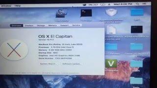 Hackintosh OSX El Capitan on ASUS GL552jx XO093D