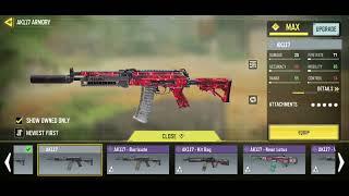 How to equip Red sprite camo on epic and legendary skins / Call of Duty mobile