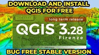 Download & Install QGIS Latest /Stable Version  II How to install QGIS on windows - Tutorial 1