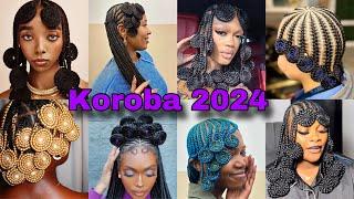 TikTok Most Trending African Koroba Braided Hairstyles For Black Women 2024 | Latest Hairstyles