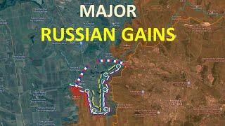 Major Russian Gains In Krasnohorivka l Russian Breakthrough In Niu York l Yevhenivka Falls