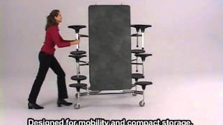 SICO®  TC-65 Table Mobile Folding Demonstration