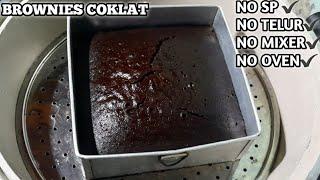 BROWNIES KUKUS TANPA MIXER HANYA TAKARAN SENDOK ANTI GAGAL