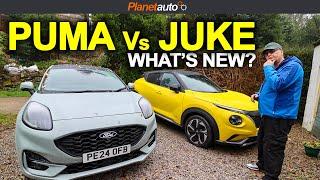 New Nissan Juke & New Ford Puma 2024 Comparison | What's changed?