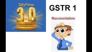 GSTR 1 Reconciliation in Tally Prime 3.0