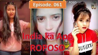 New Roposo Video| Best latest Comedy Funny Roposo New Video| Roposo Couple Goals Video| Ep61