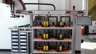 3D Printer Farm -  Robot-based Automation