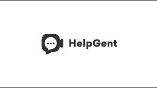 HelpGent Custom Logo Animation Coming soon