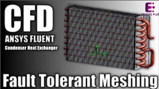 CFD Condenser Heat Exchanger | Condenser Heat Exchanger Simulation Tutorial - ANSYS Fluent