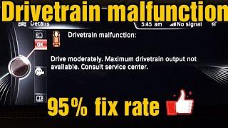 BMW DRIVETRAIN MALFUNCTION 95% FIX EVERYTIME!! | AND CAUSE!!!