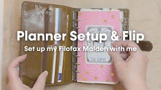 Setup My Filofax Malden With Me