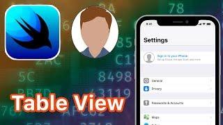 SwiftUI TableView / List Tutorial