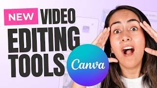 NEW Video Editing Tools in Canva [2024] | EASIER THAN EVER!
