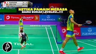 SOMBONG..?? Seperti Ini Aksi Atlet Badminton Tunjukkan Perbedaan Level Permainan Mereka