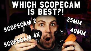 Which airsoft Scope Cam is the best - RunCam Scope Cam 2, 4K, 25mm, 40mm, RunCam 2 4K