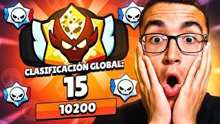 ASÍ es el COMPETITIVO de BRAWL STARS en el TOP 15 del MUNDO (ACABA MAL)