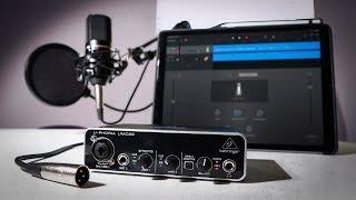 USB Audio Interface with iPads/iPhones | Connecting and Recording