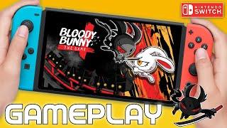 Bloody Bunny The Game Switch Gameplay | Bloody Bunny, The Game Nintendo Switch Gameplay