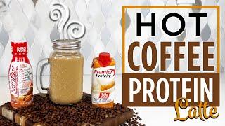 The BEST Hot Coffee Protein Shake / Slimfast vs Premier Protein / Caramel Mocha Latte Protein Shake