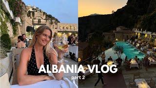 Albania vlog part 2 ⎢Staying in Dhermi, luxury hotel, honest opinion about Albania