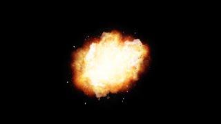 Green Screen and Black Screen Explosion Effects / Space Explosion Effects