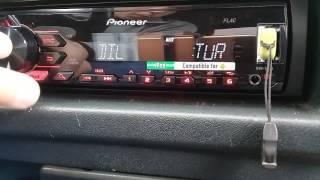 Pioneer 190Ui Ставим# Русский | язык # Пионеер 190УИ