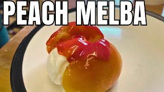 HOW TO MAKE A PEACH MELBA