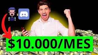 ¡Gana $10,000 al MES como moderador de Discord Copiando Este Método!