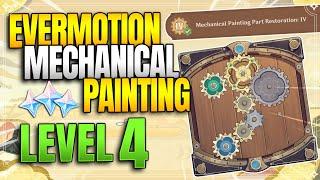 Evermotion Mechanical Painting: Level 4 | Gears Event |【Genshin Impact】