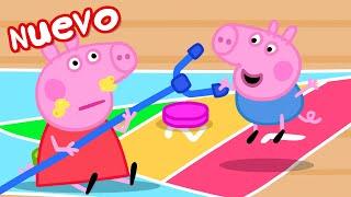 Los Cuentos de Peppa la Cerdita | Peppa juega al tejo | NUEVOS Episodios de Peppa Pig