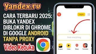 Cara Buka Situs Yandex Yang Diblokir Terbaru 2025 Tanpa Proxy