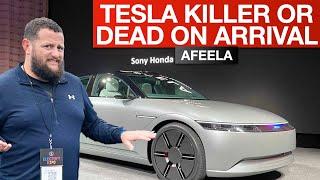 Tesla Model 3 Killer?!?! - Here's Where Afeela Falls Short...