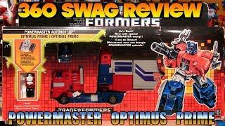 360 Swag Review: G1 Transformers Powermaster Optimus Prime (1988) + Takara God Ginrai Reissue