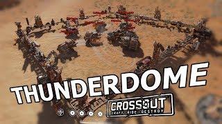 Trapping players in an arena with saws and making them fight [Crossout]