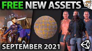 TOP 10 FREE NEW Assets SEPTEMBER 2021! | Unity Asset Store