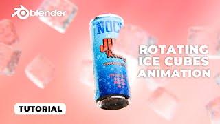 MAKE PRODUCT ANIMATION IN BLENDER 4.0 - ”ROTATING ICE CUBE” - TUTORIAL