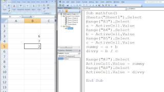 Excel VBA Topic 2.3 - Variables