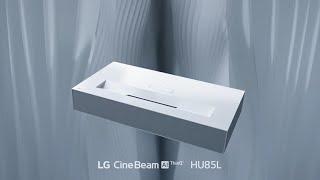LG CineBeam | LG HU85LA: 4K UHD Ultra Short Throw CineBeam Projector | LG
