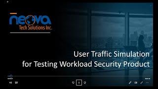 Automated framework to simulate network traffic & user activity | Neova Tech Solutions