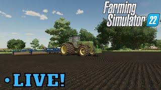 Farming Simulator 22 Weeding Canola And Mowing Grass Field Maybe Harvesting? FS22