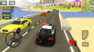 999 Gari Gamer #1107 police Drift Gari Driving Android Gameplay Best Car Games 2024