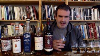 5 American Single Malts: St. George, Clermont Steep, Minden Mill, Judson & Moore, McCarthy's 6yo