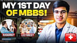 From NEET Struggles to White Coat Dreams: My First Day in Medical College! #neet #mbbs #neet2025