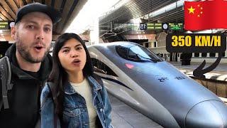 China's Insanely Fast $80 First Class Bullet Train Experience! 