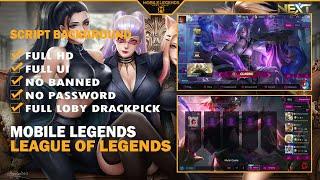 Background Mobile Legends x League of Legends Full UI