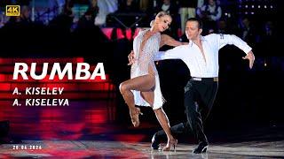 RUMBA | Andrey Kiselev - Anastasia Kiselyova | Professional Latin | Kremlin Cup 2024 | 4K