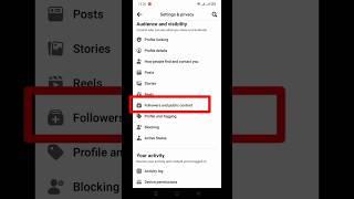 HOW TO HIDE YOUR FOLLOWERS ON FACEBOOK